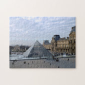 De Louvre-piramide - Jigzaag Legpuzzel (Horizontaal)