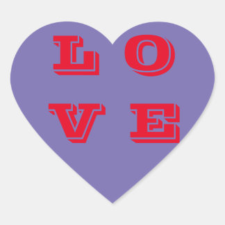 De Love sticker en labels