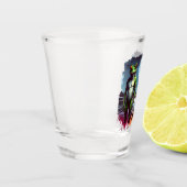 De Loveland Frogman | Ohio Cryptid Shot Glas (Links)