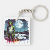 De Loveland Frogman | Ohio Cryptid Sleutelhanger (Achterkant)