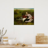 De Lovers, 1870 Poster (Keuken)