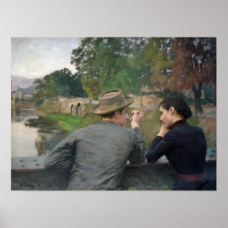 De Lovers, Poster 1888