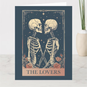 De Lovers Tarot Bedankkaart