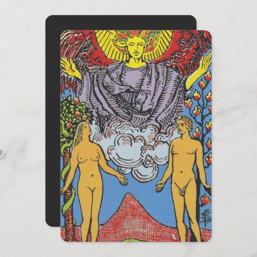 De Lovers Tarot Card Tarots Leading Kaart (Voorkant / Achterkant)
