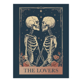 De Lovers Tarot Perfect Poster