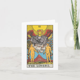 De Lovers tarot - Rider Waite Smith tarot Kaart