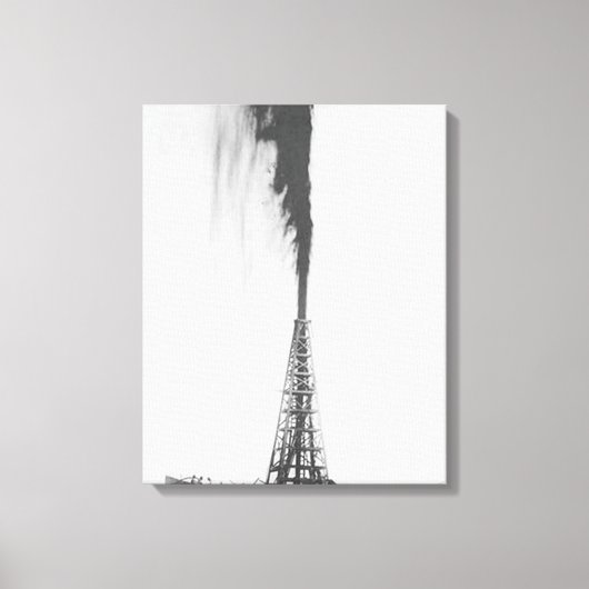 De Lucas Gusher Canvas Afdruk (Voorkant)