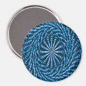 De lucht is blauw..... magneet (Voorkant / Achterkant)