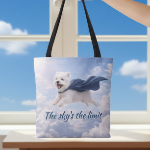 De lucht is de limiet draagtas