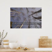 De lucht is niet de grens... poster (Keuken)