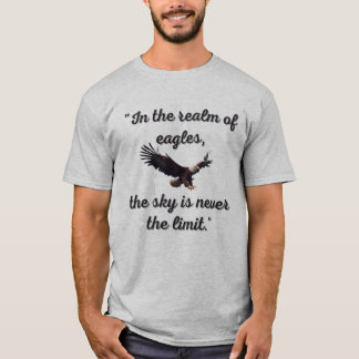 De lucht is nooit de grens t-shirt
