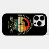 De lucht roept me Ik moet gaan skydiven Case-Mate iPhone Case (Achterkant (horizontaal))