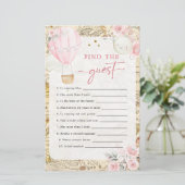 De luchtballon is niet zo leuk om de gast te vinde (Staand voorkant)