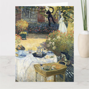 De lunch Claude Monet Kaart