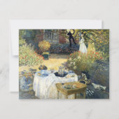 De Luncheon Claude Monet (Voorkant)