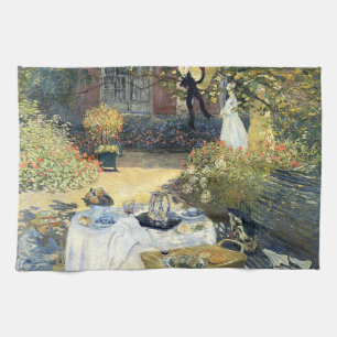 De Luncheon Claude Monet Theedoek