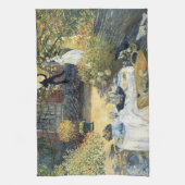 De Luncheon Claude Monet Theedoek (Verticaal)