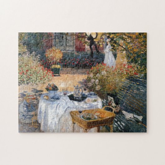 De Luncheon van Claude Monet Legpuzzel (Horizontaal)