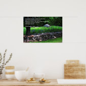 De Lupine Wall - Chief Seattle Quote Poster (Keuken)