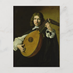 De Lute-Player Briefkaart