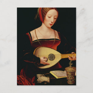 De Lute Player Briefkaart