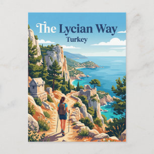 De Lycische Weg Turkije Briefkaart