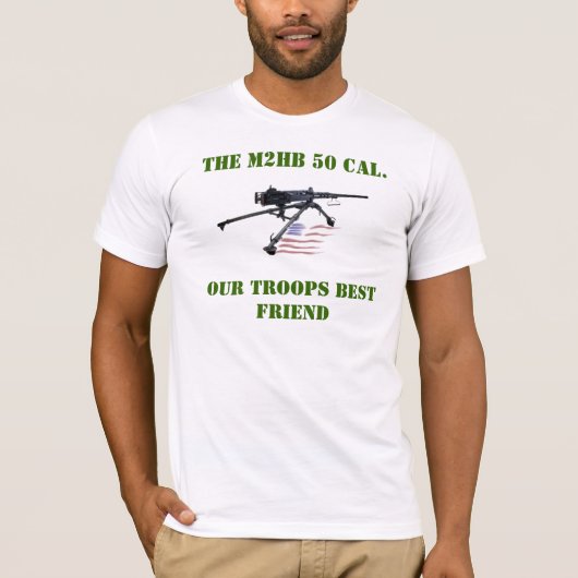 De M2HB 50 Cal. T-shirt (Voorkant)
