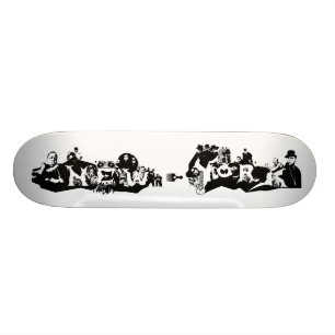 De M.C.'s Skateboard