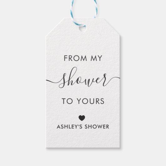 De Ma Douche À La Vôtre, Étiquette Fête des mariée (Devant)