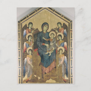 De Maagd en het Kind in Majesty Briefkaart