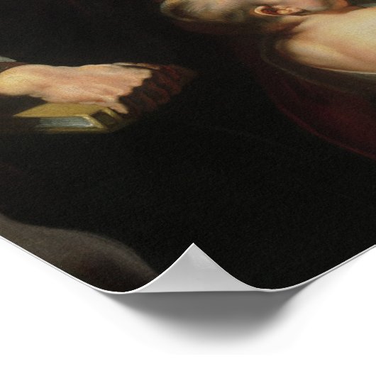 De Maagd en het Kind Poster (Hoek)