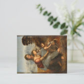 De Maagd en het Kind Saint Anne Leonardo da Vinci Briefkaart (Staand voorkant)