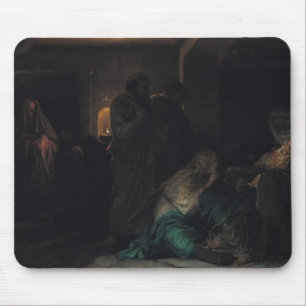 De Maagd Fainting, 1856 Muismat