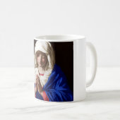 De maagd in Prayer, Sassoferrato Koffiemok (Voorkant rechts)