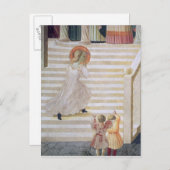 De Maagd Maria die de trap opstijgt Briefkaart (Voorkant / Achterkant)