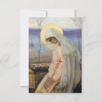 “De Maagd Maria” door Mikhail Nesterov