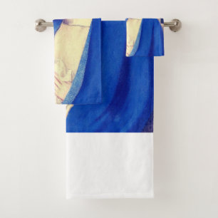 De Maagd Maria & het kindje Jezus Renaissance Gena Bad Handdoek