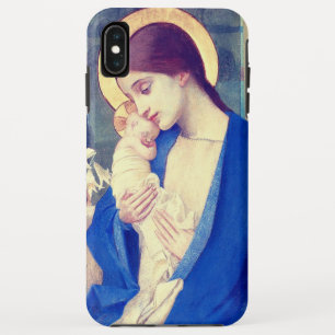 De Maagd Maria & het kindje Jezus Renaissance Gena iPhone XS Max Hoesje