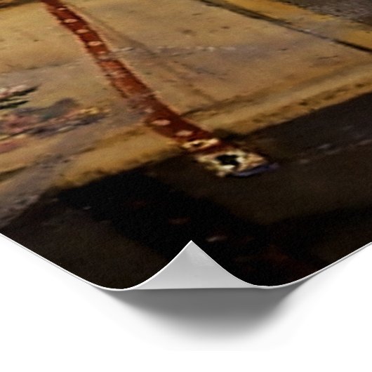 "De Maagd Maria" van Mikhail Nesterov Poster (Hoek)