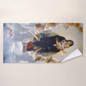 De Maagd met Angels, Bouguereau Badhanddoek (Badhanddoek)