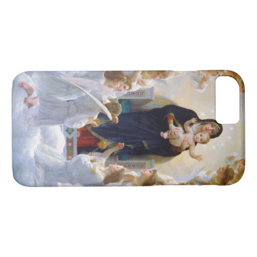 De Maagd met Angels, Bouguereau Case-Mate iPhone Case (Achterkant (Horizontaal))