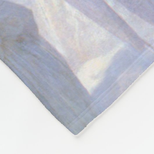 De Maagd met Angels, Bouguereau Fleece Deken (Hoek)