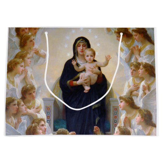 De Maagd met Angels, Bouguereau Groot Cadeauzakje (Voorkant)