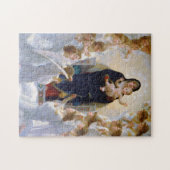 De Maagd met Angels, Bouguereau Legpuzzel (Horizontaal)