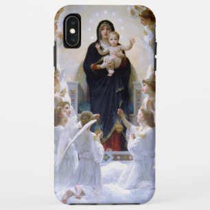 De maagd met Angels door William Adolphe Bouguere iPhone XS Max Hoesje