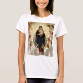 De Maagd Met Engelen -William-Adolphe Bouguereau T-shirt (Voorkant)