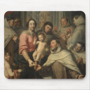 De Maagd van de Carmelites Muismat