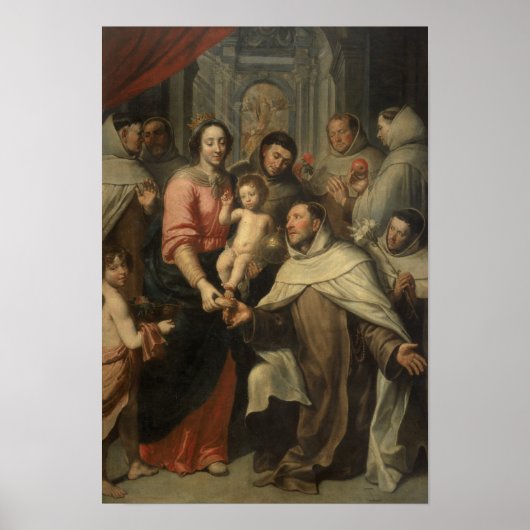 De Maagd van de Carmelites Poster (Voorkant)