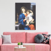 De maagd van de druiven, 1640-50 canvas afdruk (Insitu (Woonkamer))