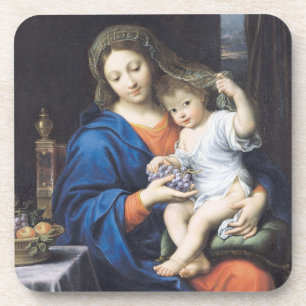 De maagd van de druiven, 1640-50 drankjes onderzetter